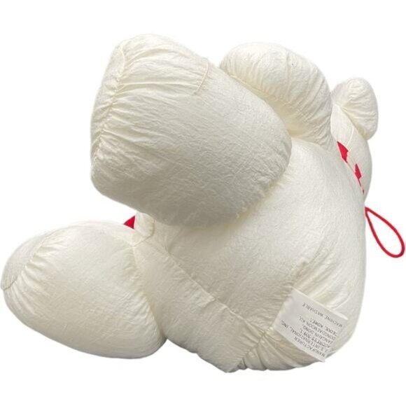 1978 J.S. International INC Polyester Parachute Nylon White Christmas Snow Bear - Picture 7 of 7